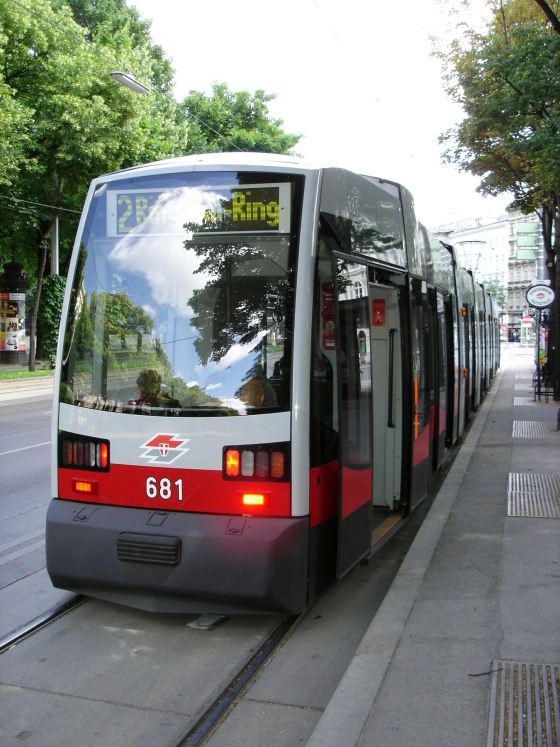 In Vienna, a tram ride along the Ringstrasse takes you on a loop around the city center.